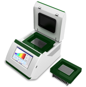 빠른 96 웰 실시간 COVID 19 터치스크린 PCR 열 순환기 기계